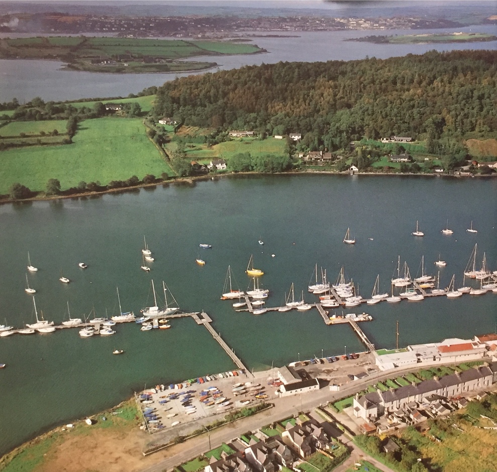 Ireland and the Crosshaven River.